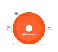 1 pezzo di lama for la pulizia delle piastrelle in ceramica, utensile for la smerigliatura, lama for sega for macchina for la pulizia della sabbia(100 * 20 * 10 * 1.0mm)