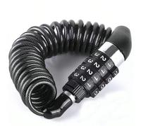 1 pezzo di Lucchetto antifurto multiuso in acciaio con codice di a 4 cifre, adatto per motocicletta, bicicletta elettrica, bicicletta, contro la perdita Tagli UnicaAcciaio inossidabile