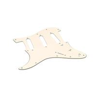 1 Pezzo Di Mano Sinistra Per Piastra Antigraffio E Viti Per Battipenna Per Chitarra Elettrica ST SSS Per Parti Di Chitarra A 11 Fori Battipenna e Piastra Copri Molle(E)
