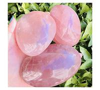 1 pezzo di massaggio di cristallo in polvere di rosa naturale, bellissimi mestieri decorazione della casa pezzi di decorazione bellissimi regali yuebang decorazioni per la casa(Color:50-80g)