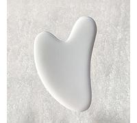 1 pezzo di massaggio SPA a forma di cuore Gua Sha massaggio raschiante raschietto massaggiatore viso Guasha Board massaggiatore for viso (Color : A)