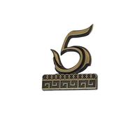 1 Pezzo Di Numeri Magnetici for Le Cassette Postali Numeri for L'indirizzo Sulla Casa, Cartello Del Numero Civico Che Li Rende Più Personalizzati E Riconoscibili for Cassette Postali, Automobili(5)