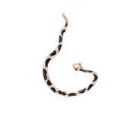 1 pezzo di orecchini a forma di serpente punk orecchini a forma di serpente d'ar