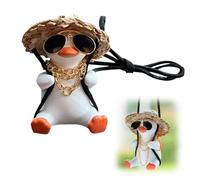 1 Pezzo Di Ornamenti Per Auto Con Anatra Dei Cartoni Animati, Ornamenti Creativi Per Auto, Graziosi Ornamenti Per Auto, Decorazione Interna Per Auto