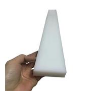 1 pezzo di pannello in plastica con strisce di nylon bianco PE, spessore 20-50 mm, lunghezza 200-300 mm(20x200x300mm 1pcs)