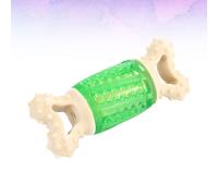 1 pezzo di piccolo cane con faccia a forma di osso, giocattoli per cani, suono