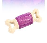 1 pezzo di piccolo cane con faccia a forma di osso, giocattoli per cani, suono