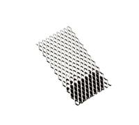 1 pezzo di rete in platino e titanio con manico elettrolitico in rete di titanio elettrodo placcatura in oro e argento for gioielli positivi(Without handle-S)
