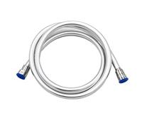 1 pezzo di ricambio for tubo flessibile for doccia da bagno SS304 color argento/nero/grigio/bianco(Sliver,1.5M)