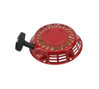 1 pezzo di ricambio per GX160/GX200 5.5HP 6.5HP Lawn Mower Engine - Pull Start Replacement Part(Red)