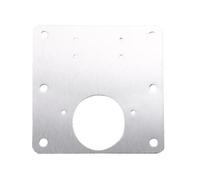 1 pezzo di riparazione for cerniera porta in acciaio inossidabile, pannello fisso for porta 'armadio, cuscinetto for l'installazione, ferramenta for il miglioramento della casa