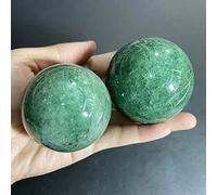 1 pezzo di trattamento sfera di pietra di cristallo verde sfera di cristallo miniera adatta for pietre naturali domestiche