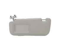 1 pezzo di visiera parasole per auto in tessuto grigio con specchio per il trucco di ricambio compatibile con Toyota Corolla dal 2007 al 2013(Left)