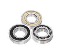 1 pezzo Diametro interno 15mm, Diametro esterno 33mm, Cuscinetti a sfere a gola profonda 11mm di altezza, 15x33x11mm