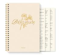 1 pezzo Diario per lo studio della Bibbia, Guida allo studio della Bibbia con metodo a 52 settimane, Diario di preghiera quotidiana, Quaderno per prendere appunti sulla fede, Regali per la Bibbia per 