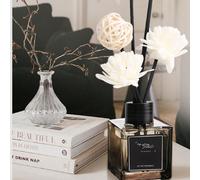 1 pezzo Diffusore di aromaterapia/oli essenziali senza fiamma, grande capacità 50ml/200ml, aria fresca, fragranza a lunga durata, adatto per diffusore di aromaterapia, umidificatore, candela profumata