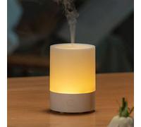 1 pezzo Diffusore di aromi mini USB da 120ml, umidificatore d'aria ultrasonico portatile e leggero, con luce notturna colorata, diffusore di oli essenziali per aromaterapia per ufficio, casa, hotel AB