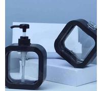 1 pezzo Dispenser di sapone liquido riutilizzabile, bottiglia ricaricabile staccabile, dispenser per il bagno di grande capacità, bottiglia con pompa, contenitore vuoto portatile per shampoo, balsamo,