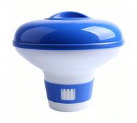 1 pezzo Dispenser galleggiante per cloro per piscina, dosatore automatico di pastiglie chimiche per piscina domestica, acquario, parco acquatico, facile da usare, flusso di dosaggio regolabile, non co