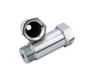 1 Pezzo Distanziale Di Estensione Del Sensore Di Ossigeno O2 Dritto Da 55Mm, Connettore Adattatore Bung HHO M18*1,5 Sensore NOX Ossido Azoto