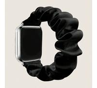 1 pezzo Donna Scrunchie Braccialetto banda elastica, compatibile con cinturino Apple Watch per banda Apple Watch Apple Watch serie Ultra / SE / 8/7/6/5/4/3/2/1, Larghezza da 49mm, 45mm, 44mm, 42mm, 40