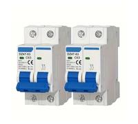 1 pezzo DZ47-63 Interruttore automatico DC for sistemi fotovoltaici - Interruttore DC 6A/10A/16A/25A/32A/50A/63A for la comunicazione(C50)