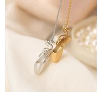 1 pezzo Elegante ciondolo a forma di scarpetta da ballo, crea gioielli alla moda per le donne, perfetta combinazione di raffinatezza quotidiana e charme da festa Tagli UnicaRame