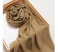 1 pezzo Elegante e alla moda sciarpa in chiffon tinta unita, adatta come regalo per le donne per vestirsi Tagli UnicaColore unicoChiffon