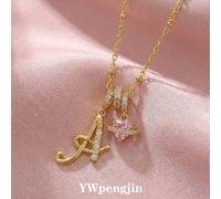 1 pezzo Elegante e lussuoso collana con ciondolo a forma di cuore rosa, pianeta e geometria irregolare, in acciaio inossidabile con catena a maglie, regalo ideale per fidanzata, mamma, famiglia, amici