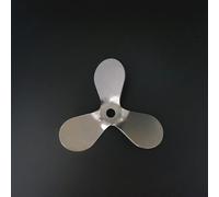 1 Pezzo Elica A Tre Pale In Acciaio Inox Per Laboratorio, Diametro 40mm-120mm, Pale A Tre Foglie Per Agitatore, Mixer, Miscelatore Da Laboratorio(12cm-8mm push up)