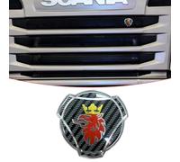 1 Pezzo Emblema Grifone Personalizzato Per Scania Truck Griglia Anteriore Badge Emblema Ricambio Accessori Esterni 1401610 (carbonio)