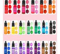 1 pezzo Essenza colorata altamente concentrata per candele aromaterapiche, colorante DIY per sapone fatto a mano, cera di soia e paraffina, adatto per Ognissanti, autunno, festività, inverno, decorazi