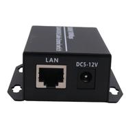 1 pezzo Estensore Ethernet IP su cavo coassiale HD - Kit di rete EoC per telecamere di videosorveglianza CCTV (A)