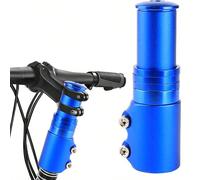 1 pezzo Estensore regolabile per l'altezza del manubrio della bicicletta, accessorio universale per rialzo del manubrio della mountain bike Oro 13,5 cm,Argento 13,5 cm,Nero, 13,5 cm,Rosso, 13,5 cm,Blu