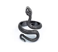 1 Pezzo Europeo Nuovo retrò Punk esagerato Spirito Serpente Anello personalità della Moda stereoscopico Apertura Anello Regolabile Gioielli Practical Design