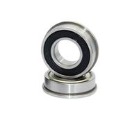 1 pezzo F6205-2RS cuscinetto a sfere a gola profonda con flangia, 25x52x15mm, F6205-2RS(25x52x15)
