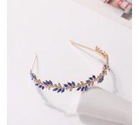 1 pezzo Fascia per capelli alla moda e dolce con corona di strass per donna, diadema, cerchietto, tiara, ghirlanda per capelli, accessorio per costume da regina, per la sposa, feste, accessori per cap
