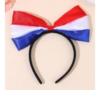 1 pezzo Fascia per capelli da tifosa per la Coppa del Mondo per ragazze, accessorio per capelli con bandiera nazionale per tifare la propria squadra, motivo a bandiera nazionale, adatto per guardare l