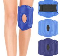 1 pezzo Fascia per ginocchio riutilizzabile con ghiaccio, custodia per borsa del ghiaccio, cuscinetto per terapia calda/fredda per il ginocchio, manicotto per gamba morbido e fresco, accessorio per fi