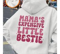 1 pezzo Felpa con cappuccio casual stampata per ragazze, calda e confortevole per autunno/inverno, outfit per studenti e giovani adolescenti - Felpa leggendaria per bambini con grandi sogni e spiriti