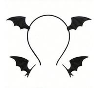 1 pezzo Fermagli per capelli a forma di pipistrello, Fasce per capelli con ali di pipistrello, Fasce per capelli con orecchie di pipistrello cartoni animati, Accessori per capelli, Costumi di ruolo, N