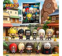 1 pezzo Fermaglio per borsa con statuetta 3D in PVC con licenza ufficiale, portachiavi con figure anime di Sei Percorsi Sa Suke Kankuro Shino Suigetsu Temari Karin Ino Kiba Zetsu Hiruko, decorazione p