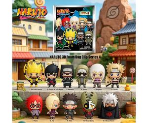 1 pezzo Fermaglio per borsa con statuetta 3D in PVC con licenza ufficiale, portachiavi con figure anime di Sei Percorsi Sa Suke Kankuro Shino Suigetsu Temari Karin Ino Kiba Zetsu Hiruko, decorazione p