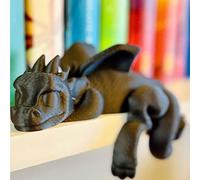 1 pezzo Fermalibri a forma di drago carino, decorazione per la casa unica con creatura mitologica, decorazione per scaffali dei libri a tema fantasy, regalo perfetto per gli amanti dei libri, scelta i