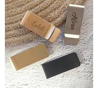 1 pezzo Fermasoldi personalizzato, Fermasoldi in acciaio inossidabile inciso su misura, regalo per testimoni di nozze, regalo per l'anniversario per papà, per il marito, regalo per la Festa del Papà, 