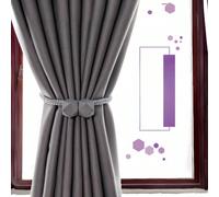 1 pezzo Fermatenda magnetico cubo magico, accessorio decorativo per casa senza foratura, supporto minimalista per tende con ventosa creativa Tagli UnicaPoliestere