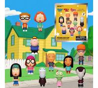 1 pezzo Figura cieca ufficiale autorizzata 3D, include personaggi da I Griffin, King of the Hill, American Dad, Alien Resident, come Meg Griffin, Chris Griffin, Lois, Dale Gribble, Jeff Boomhauer, Ste