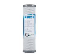 1 Pezzo Filtro Acqua Domestico Guscio Di Cocco Cartuccia A Blocco Di Carbone Compresso Da 10 Pollici Filtro Di Ricambio Ogni 6 Mesi/13.000 Galloni