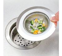 1 pezzo Filtro per lavandino in acciaio inossidabile per lavello da cucina, copertura per scarico del bagno, decorazione per la casa e il bagno, decorazione autunnale, articoli per il ritorno a scuola
