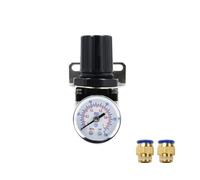 1 pezzo filtro pneumatico AR2000-02 G1/4'' regolatore del gas della pompa del compressore di controllo unità di elaborazione con manometro regolabile(With 6mm fitting)